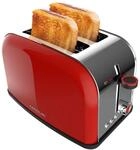 Cecotec Vertikaler Toaster Toastin' time 850 Red Lite, 850W, Kapazit&auml;t f&uuml;r 2