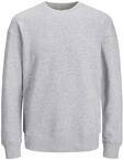 JACK & JONES Sweatshirt Herren, Light Grey Melange, XS