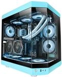 Mars Gaming MC-3T, Custom ATX-Gaming-Geh&auml;use, Triple Window Durchgehend Geh&auml;rtetes