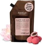 Jean & Len Hand & Body Wash Pfingstrose & Litschi, reinigt und pflegt die Haut...