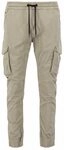 Alpha Industries Herren Cotton Twill Jogger F&uuml;r Freizeithose, Vintage Sand, M EU