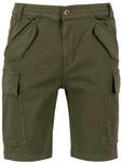 Alpha Industries Airman Cargoshort f&uuml;r Herren Dark Olive