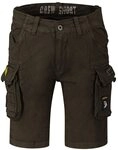 Alpha Industries Herren Crew Short Patch F&uuml;r Cargos, Greyblack, 34 EU