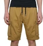 Alpha Industries Cotton Twill Jogger Short Short f&uuml;r Herren Khaki
