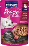 Vitakraft Po&eacute;sie D&eacute;lice, Nassfutter Katze, Katzennassfutter in Sauce, mit...