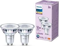 Philips LED Lampe ersetzt 35W, GU10 Reflektor, warmwei&szlig;es Licht (2700K), 255...