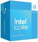 Intel&reg; Core&trade; i3 Desktop-Prozessor 14100F 4 Kerne (4 P-cores und 0 E-cores) bis zu