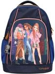 Depesche 12565 TOPModel City Girls - Schulrucksack in Dunkelblau mit Model-Motiv,