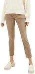 TOM TAILOR Damen Tapered Relaxed Hosemit Kordelzug , dark sepia, 46/28