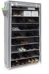 Relaxdays Schuhschrank VALENTIN hoch HxBxT: 161 x 88 x 30 cm Schuhregal mit