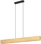 EGLO connect.z Smart-Home LED Pendelleuchte Anchorena-Z, Holz H&auml;ngelampe, ZigBee,