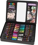 Faber-Castell uni-ball 186829 - POSCA Marker Set, 20er Etui, inkl. Anleitungen...