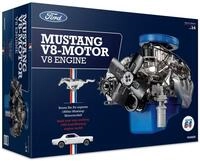 Franzis 67501 - Ford Mustang V8-Motor, Motorbausatz 1:4, transparent