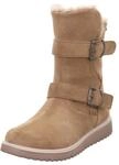 Superfit M&auml;dchen Lora Schneestiefel, Braun 3000, 32 EU Schmal