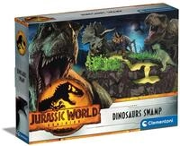Clementoni Jurassic World 3 Dino-Landschaft Dinosaurier-Sumpf - Kreativer Baukasten