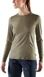 Fj&auml;llr&auml;ven Damen Abisko Wool LS T-Shirt, Laurel Green, L
