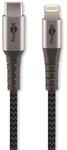 Goobay 49271 Lightning auf USB C Schnellladekabel / MFi Apple Ladekabel Lightning