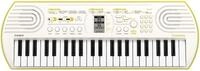 Casio SA-80 Mini-Keyboard mit 44 Mini-Tasten, wei&szlig;