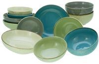 Creatable, 23412, Serie Nature Collection BUNT Bowl Set, 12-teiliges...