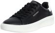Skechers Herren Court Break Suit Sneaker Platform, Schwarzer Duraleather Wei&szlig;er