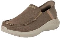 Skechers Herren Parson Ralven Slip-InTurnschuhe, Taupe Mesh, 48.5 EU