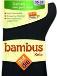 Lovable Nur Die Bambus Damenkniestrumpf anthrazitmel, 39-42