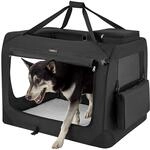 Feandrea Hundebox faltbar, Transportbox Hund, XXL, Hundetasche, Oxford-Gewebe,