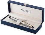 Waterman Expert F&uuml;ller | Edelstahl mit Zierteile aus 23 K Gold |...