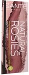 SANTE Naturkosmetik Eyeshadow Palette 02 Rosy Shades, vegane Lidschatten mit...