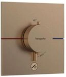 hansgrohe ShowerSelect Comfort E - Thermostat Unterputz mit zus&auml;tzlichem Abgang,