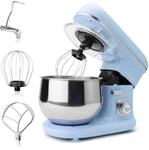 Bomann&reg; K&uuml;chenmaschine 1100 Watt | Knetmaschine 5L | inkl. Knethaken, R&uuml;hrhaken