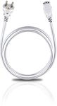 Oehlbach Powercord C13 / 500 - Netzkabel mit Schukostecker & Kaltger&auml;tekupplung -