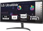 LG Electronics 34WQ500-B UltraWide™ Full HD 34" (87cm), 2560 x 1080, 21:9, AMD