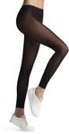 FALKE Damen Leggings Matt Deluxe 30 DEN W Le transparent einfarbig 1 St&uuml;ck,...
