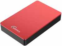 Sonnics 320GB Rot Externe Desktop-Festplatte, USB 3.0 kompatibel mit Windows...