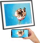AGFA Photo &ndash; Digitaler Fotorahmen 17 Zoll Hohe Aufl&ouml;sung, mit Touchscreen, WLAN,