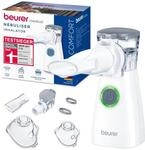 Beurer IH 57 Inhalator, Verneblung mit Schwingmembran- und Aerosol-Technologie,