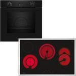 NEFF BX48PB, Backofen-Set bestehend aus Integrierbarer Backofen-Kochfeld-Kombination