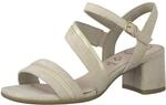Tamaris Comfort Damen 8-8-88302-20-400 Sandale mit Absatz, BEIGE, 40 EU
