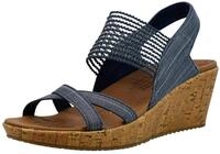 Skechers Beverlee High Tea Damensandalen, Marineblau, 38.5 EU