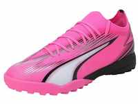 Puma Men Ultra Match Tt Soccer Shoes, Poison Pink-Puma White-Puma Black, 44 EU