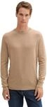 TOM TAILOR Herren 1038426 Pullover, 31089 - Hazel Brown Melange, XXL EU