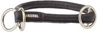 Kerbl Pet Rundleder-Halsband Roma mit Stopper 45cm, 8mm,schwarz