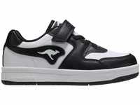 KangaROOS K-CP Fair EV Sneaker, Jet Black/White, 34 EU