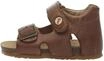 Falcotto BEA-Sandalen aus Leder mit Schnalle und Klettverschluss, Braun ,24 EU