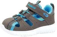 KangaROOS Unisex Kinder KI-Rock Lite EV Sandal , steel grey/brillant blue, 23