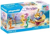 PLAYMOBIL Princess Magic 71500 Meeresbewohner mit Seepferdchenkutsche, inklusive