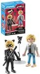 PLAYMOBIL | Miraculous | Adrien & Cat Noir | Heldenhaftes Abenteuer | Inklusive...