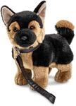 Uni-Toys - Deutscher Sch&auml;ferhund Welpe, stehend - Mit Leine - 26 cm (H&ouml;he) -