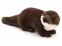 Uni-Toys - Eco-Line - Otter, stehend - 100% recyceltes Material - 25 cm...